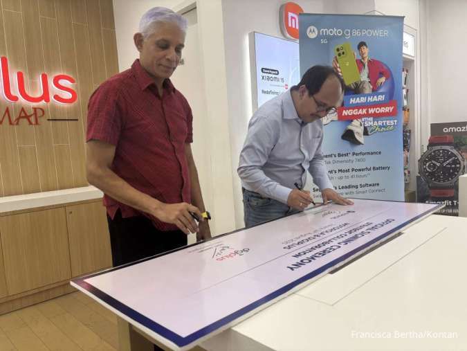 Gencar Pasca Comeback ke RI, Motorola Gandeng Digiplus untuk Distribusi Offline