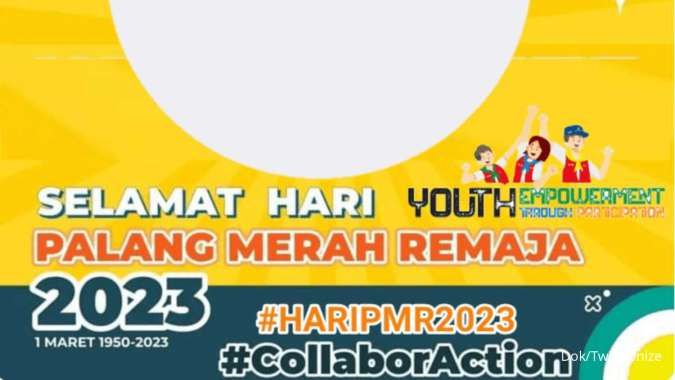 25 Twibbon Hari PMR Indonesia 2023 untuk Peringatan Palang Merah Remaja Nasional 