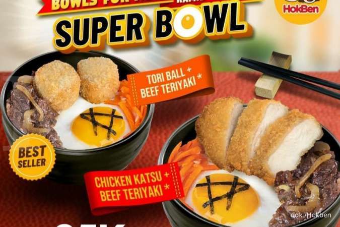 Promo Hokben 4-7 November 2021, Super Bowl Terbaru Semua Serba Rp 35.000