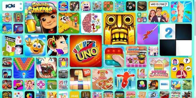 Poki Games, Cara Main Game Gratis Anti Ribet Tanpa Download Cocok Mengisi Waktu Luang