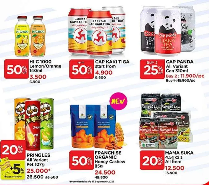 Promo Watsons Weekend Special Periode 15-18 September 2022
