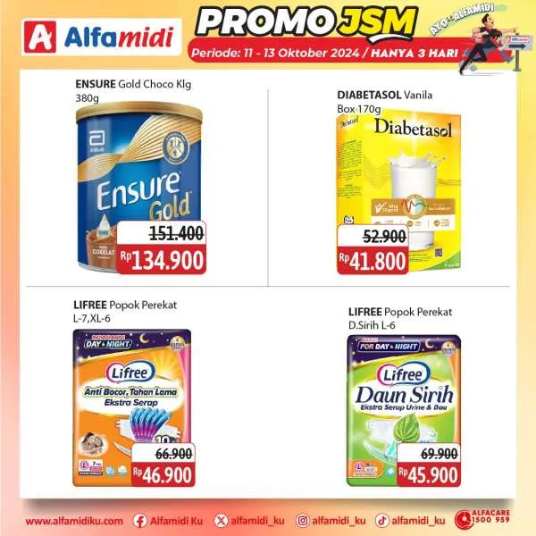 Promo JSM Alfamidi Periode 11-13 Oktober 2024