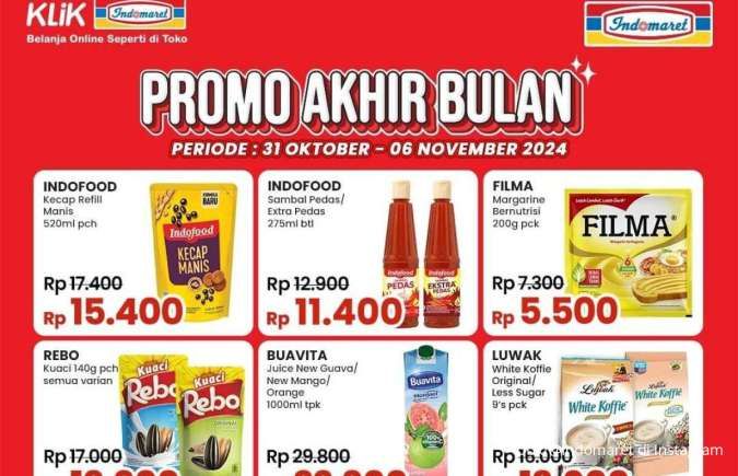 Promo Gajian Indomaret Akhir Bulan 31 Oktober-6 November 2024, Beli Filma Rp 5.500