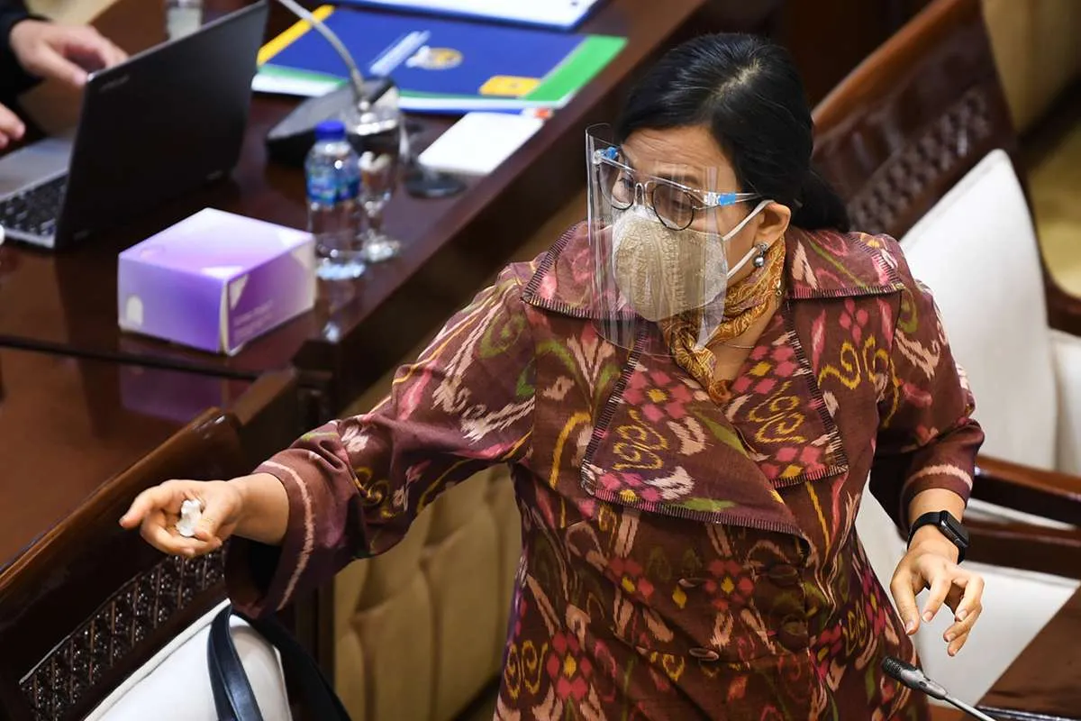 Sri Mulyani: Pendapatan negara melandai akibat dampak PSBB lanjutan