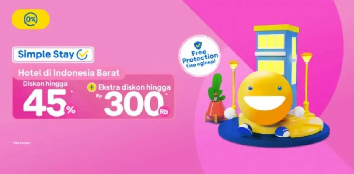 Promo dan Diskon hingga 45% Hotel di Indonesia Bagian Barat dari Tiket.com