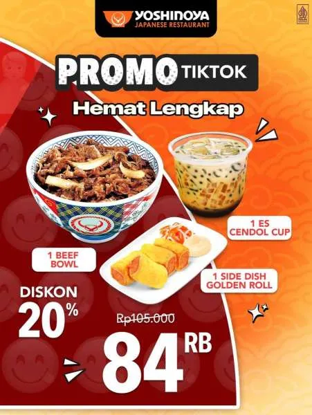 Promo TikTok Yoshinoya