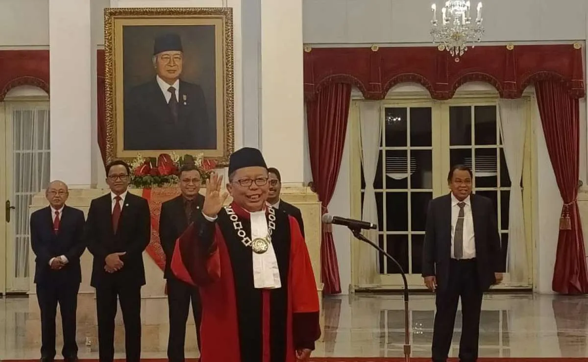 Arsul Sani Resmi Dilantik Jadi Hakim Konstitusi
