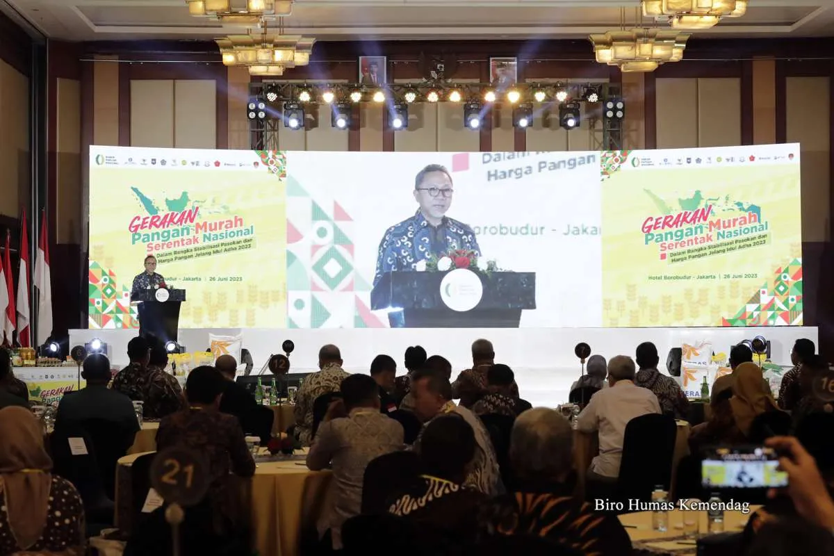 Gerakan Pangan Murah Serentak Nasional, Mendag: Kolaborasi Kunci Kendalikan Pangan