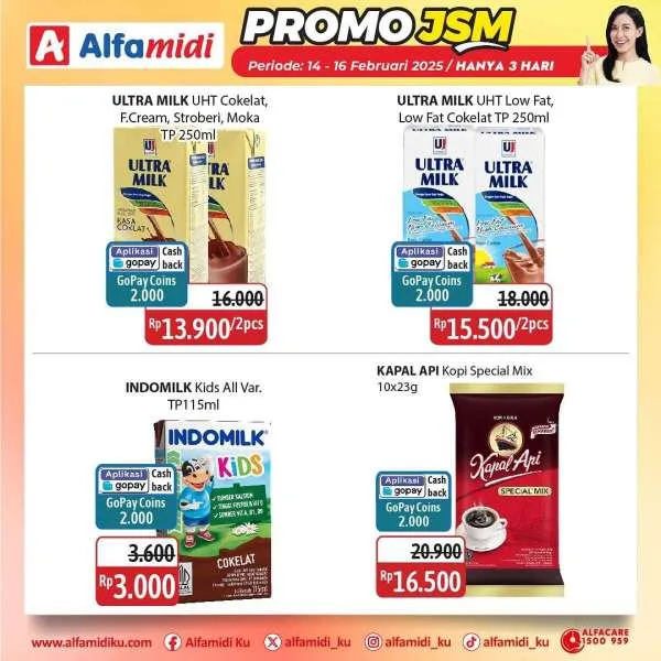 Promo JSM Alfamidi Periode 14-16 Februari 2025