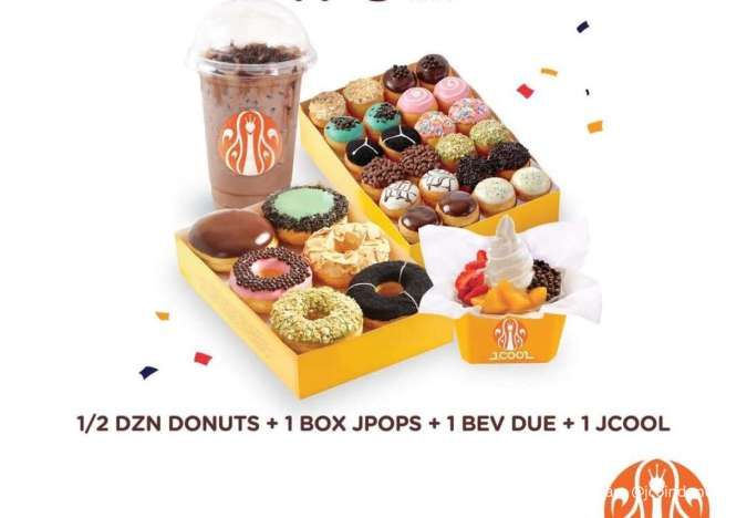 Promo Opening J.CO: Paket Donut & Beverage Hemat di 3 Lokasi sampai 5 Desember