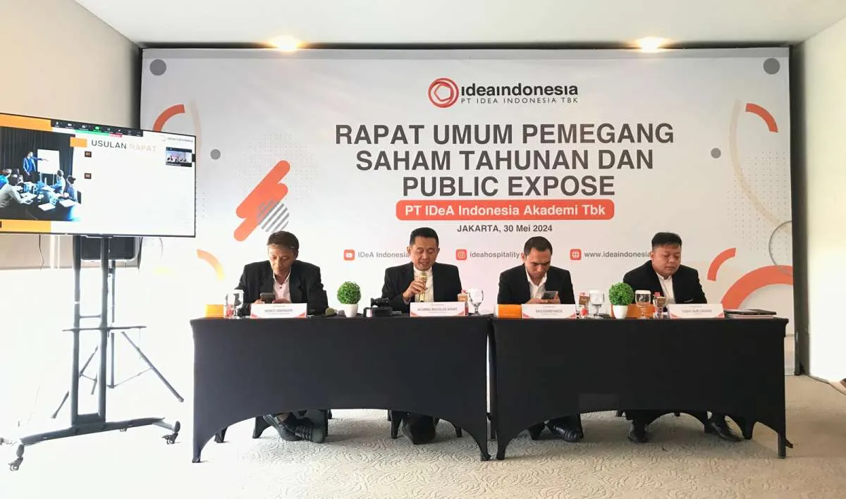 Gelar RUPST, Idea Indonesia Akademi (IDEA) Sepakat Bagikan Dividen Rp 0,5 Per Saham