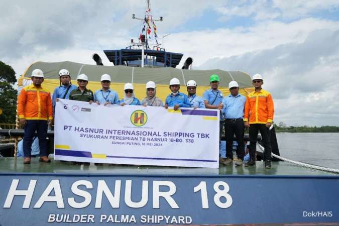 Hasnur Internasional Shipping (HAIS) Tambah Armada Tugboat dan Barge