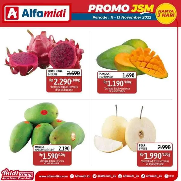 Promo JSM Alfamidi Periode 11-13 November 2022