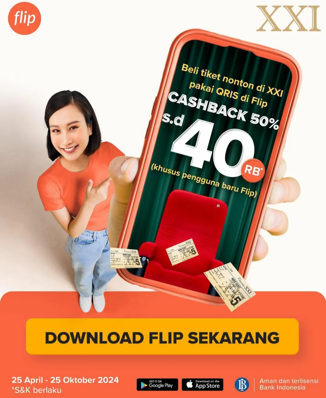 Promo Cinema XXI di Flip