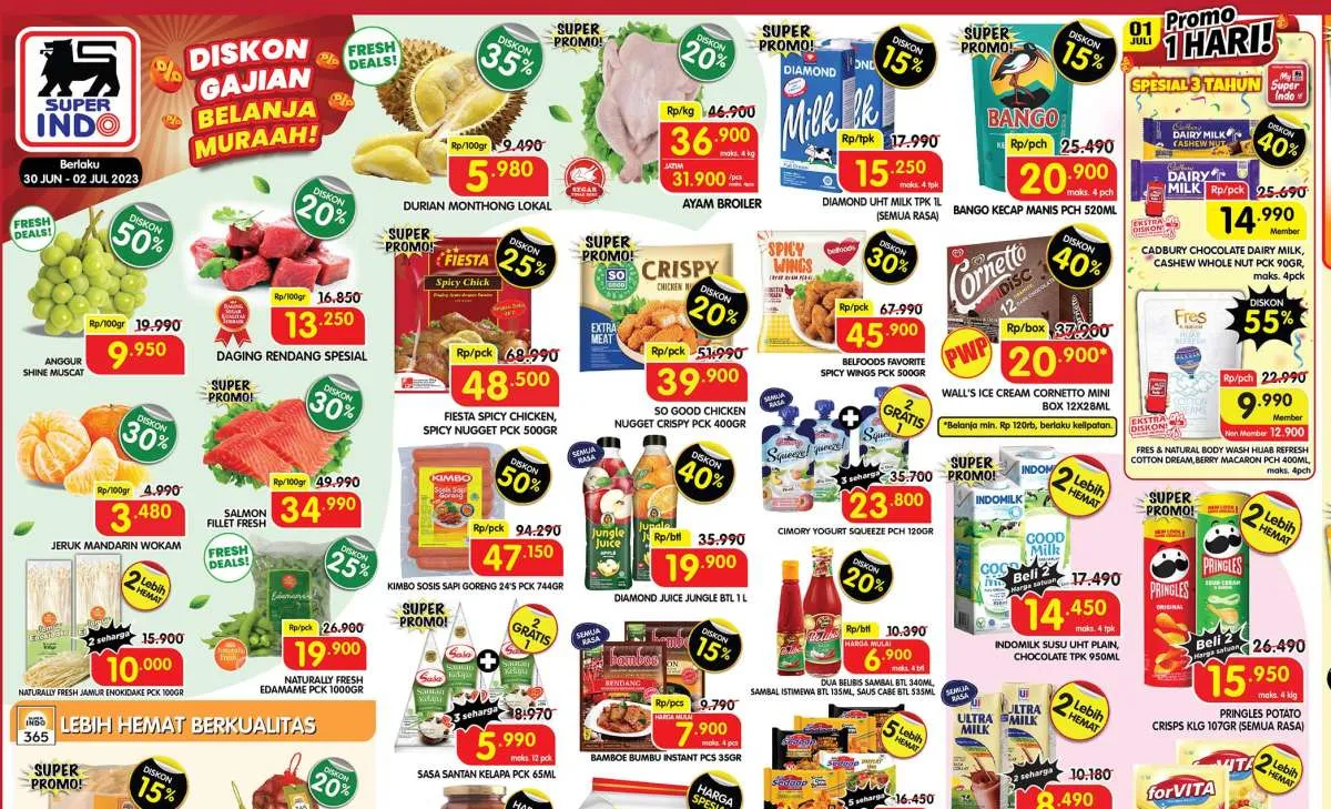 Katalog Harga Promo JSM Superindo, Diskonan 30 Juni-2 Juli 2023!