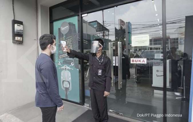 Diler Resmi PT Piaggio Indonesia Siap Menyambut Konsumen dengan Penerapan Prosedur Kesehatan
