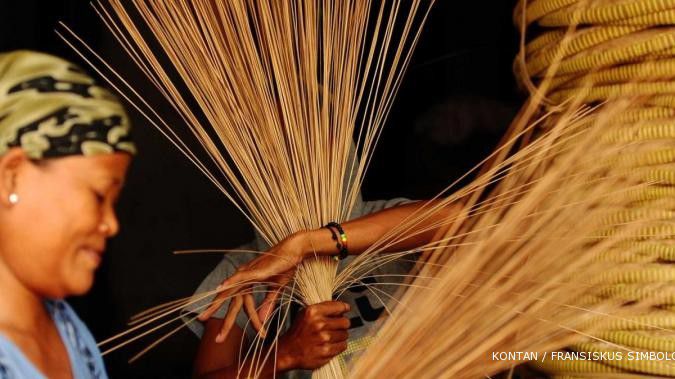 Unjuk gigi sapu lidi made in Ciamis