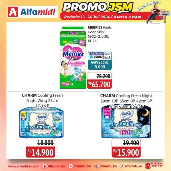 Promo JSM Alfamidi Periode 12-14 Juli 2024