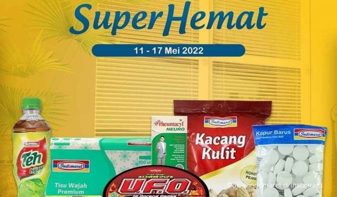 Promo Indomaret Super Hemat di 16 Mei 2022, Potongan Harga di Awal Pekan