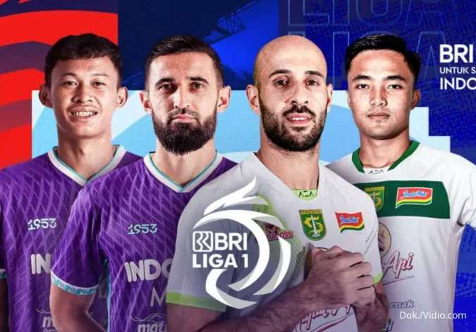 Link Live Streaming Persita vs Persebaya, BRI Liga 1 Hari Ini (14/9)