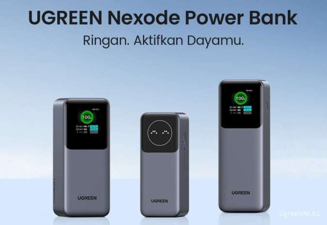 Tiga Model Baru Power Bank UGreen Siap Memenuhi Kebutuhan Pengisian Daya