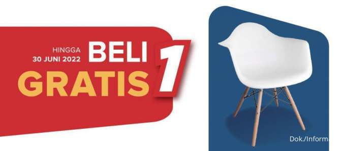 Promo Informa Juni 2022 Spesial Furnitur Kerja, Beli 1 Gratis 1