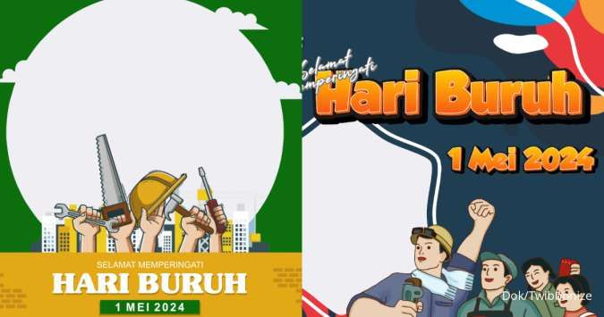 50 Twibbon Hari Buruh Internasional 1 Mei 2024, Yuk Ramaikan di Sosmed!