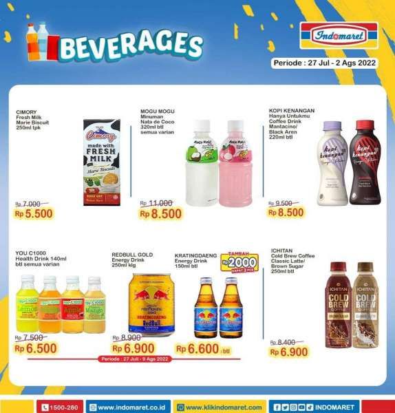 Belanja dengan lebih terjangkau di promo Indomaret super hemat mingguan terbaru pada bulan Juli tahun 2022 ini. 