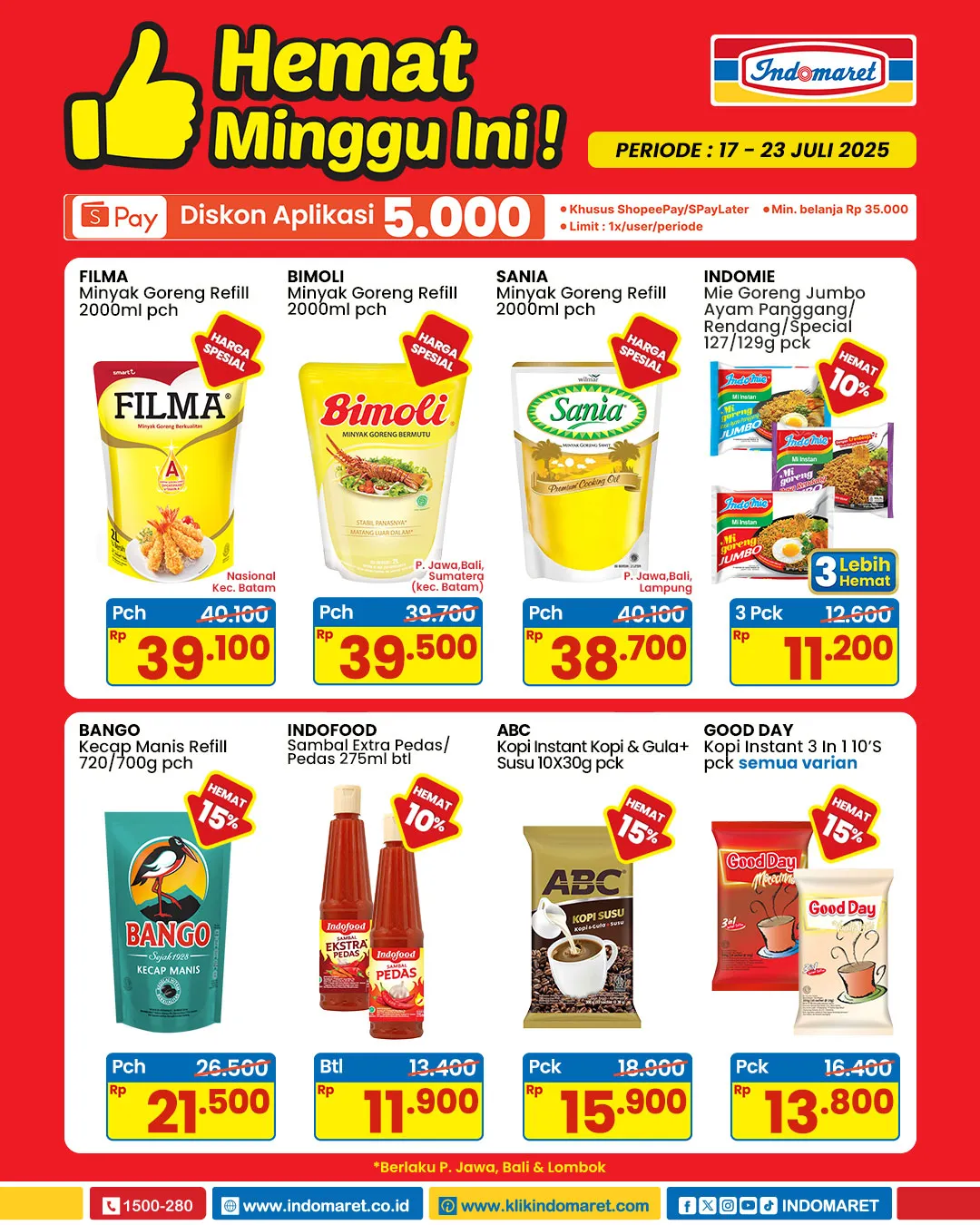 Promo Indomaret 17-23 Juli 2025 Hemat Minggu Ini