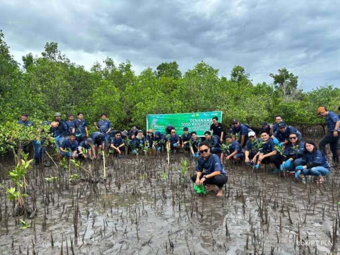 Peringati Hari Lingkungan Hidup Sedunia, PLN Tanam 3.000 Mangrove