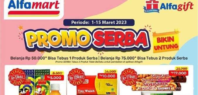 Katalog Promo Alfamart Terbaru 6 Maret 2023, Nikmati Promo Serba Bikin Untung