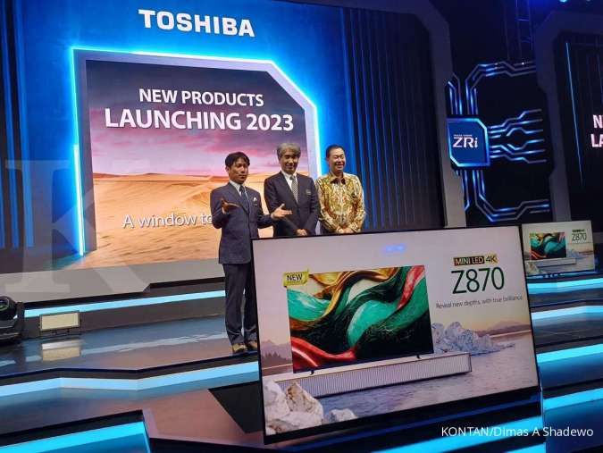 Dongkrak Pangsa Pasar, Toshiba TV Indonesia Luncurkan Tiga Seri Smart TV Baru
