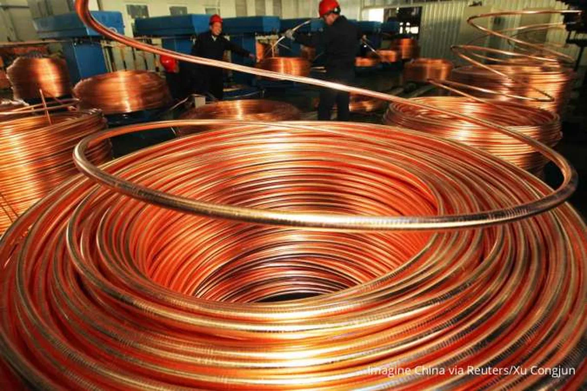 Harga Tembaga Menguat Senin (12/1), Dolar Lemah dan Paket Stimulus Konsumsi China