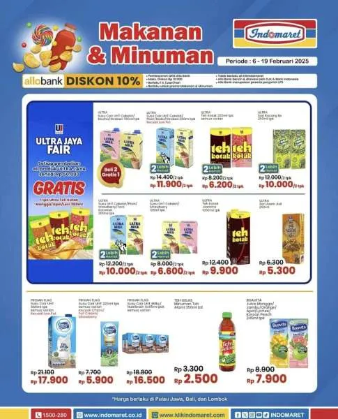 Promo Indomaret Super Hemat Periode 6-19 Februari 2025