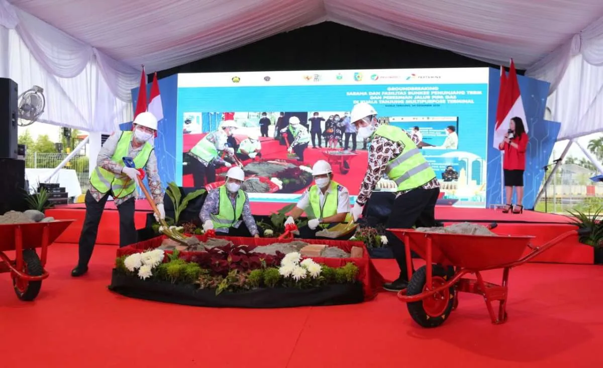 Pelindo 1 dan Pertamina bangun infrastruktur energi di Pelabuhan Kuala Tanjung