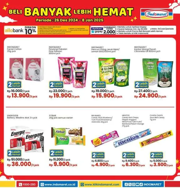 Promo Indomaret Super Hemat Periode 26 Desember 2024-8 Januari 2025