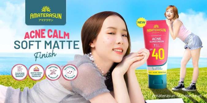 Sering Skip Sunscreen karena Jerawat, Ini Solusi dari Amaterasun