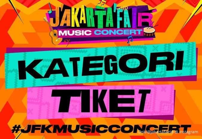 Harga Tiket Masuk Jakarta Fair 2024: Tiket Pameran, Konser Regular dan Bundling VIP