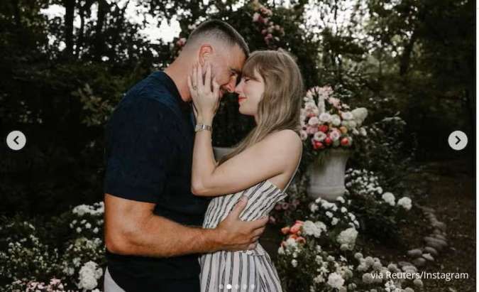 Taylor Swift dan Travis Kelce Umumkan Pertunangan Setelah Dua Tahun Berpacaran