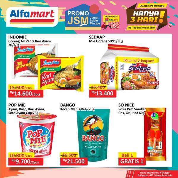 Promo JSM Alfamart Weekend 6-8 Desember 2024