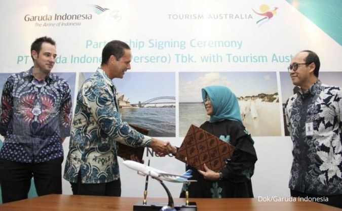 Garuda dan Tourism Australia perpanjang kerja sama