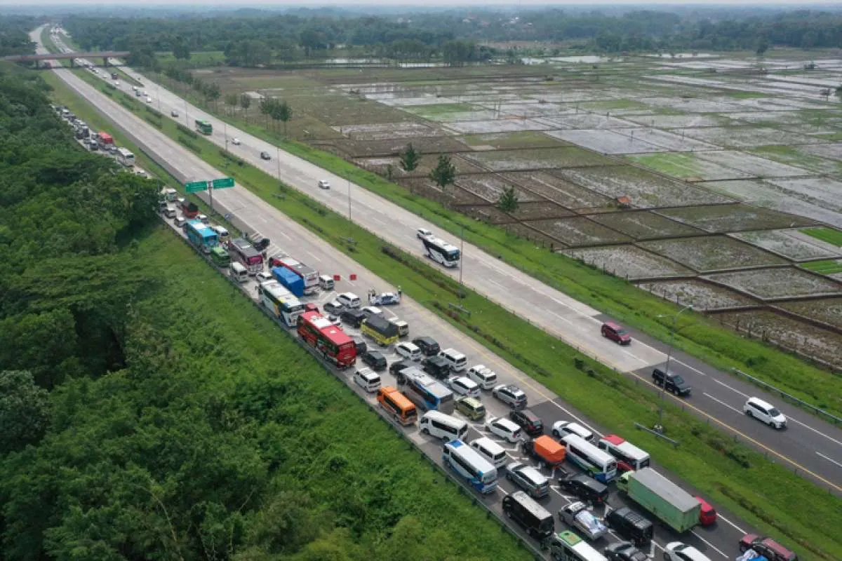 116.279 Kendaraan Melintas di Tol Cipali pada H+2 Lebaran 2023