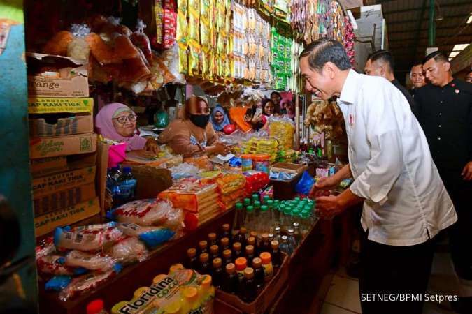 Tinjau Sejumlah Pasar di Kabupaten Bogor, Jokowi: Stabilitas Harga Masih Baik