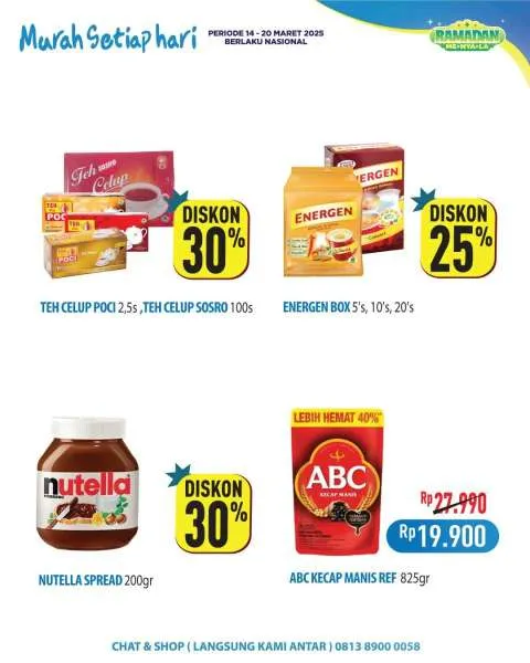 Promo JSM Hypermart Hyper Diskon Weekend Periode 14-17 Maret 2025