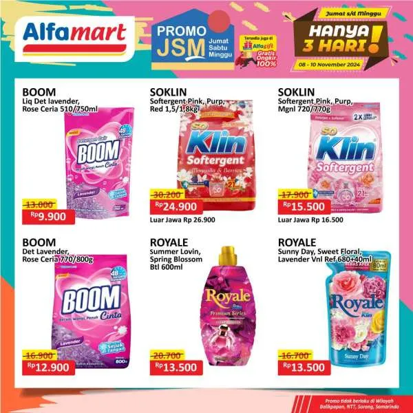 Promo JSM Alfamart Periode 8-10 November 2024