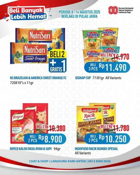 Promo Hypermart Beli Banyak Lebih Hemat Periode 8-14 Agustus 2025
