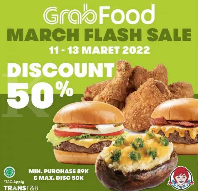 GrabFood March Flash Sale 