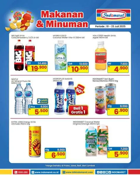 Promo Indomaret Super Hemat Periode 10-23 Juli 2025