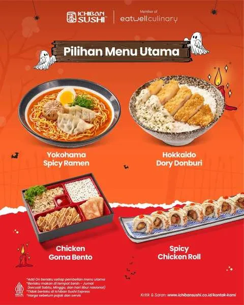 Promo Ichiban Sushi Spooktober Tebus Murah