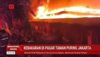 Pasar Taman Puring di Jakarta Selatan Kebakaran, Operasional Transjakarta Terimbas